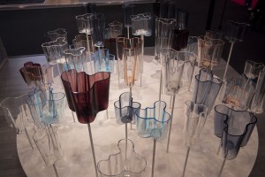 Vases Alvar Aalto depuis 1936 pour iittala, MAISON & OBJET Janvier 2014(Photo C. Cozanet 2014)