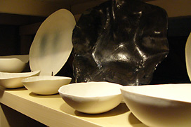 Coupes en céramique biscuit - Martine Ménard Coupes en céramique biscuit - Martine Ménard