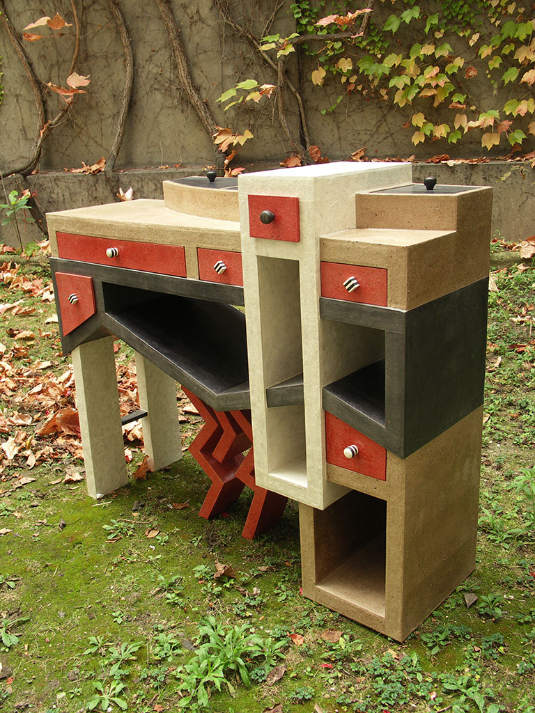 Bureau en carton