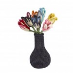 Vase Tulipes au crochet Anne-Claire Petit