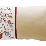 Coussin brodé