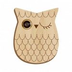 Décor pour œilleton de porte "Hibou" Cocobohème