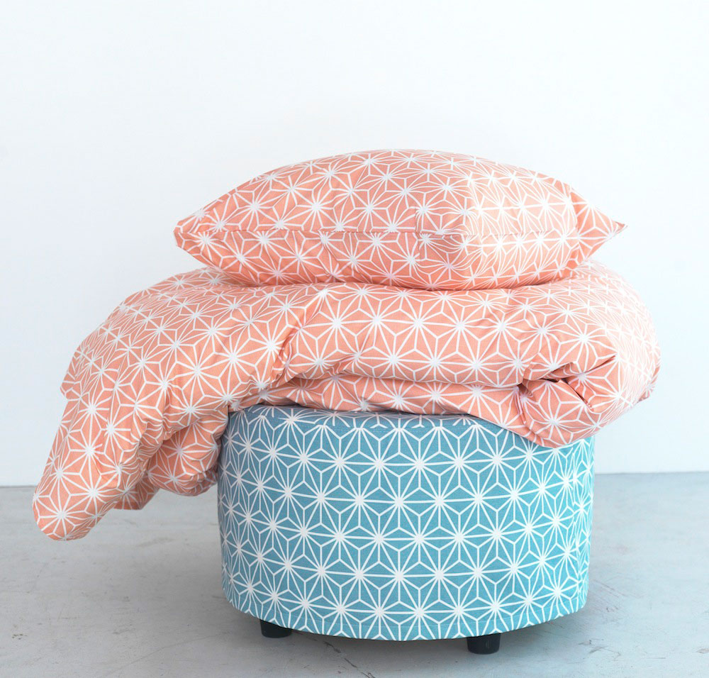 Pouf et housse de couette BRÅKIG