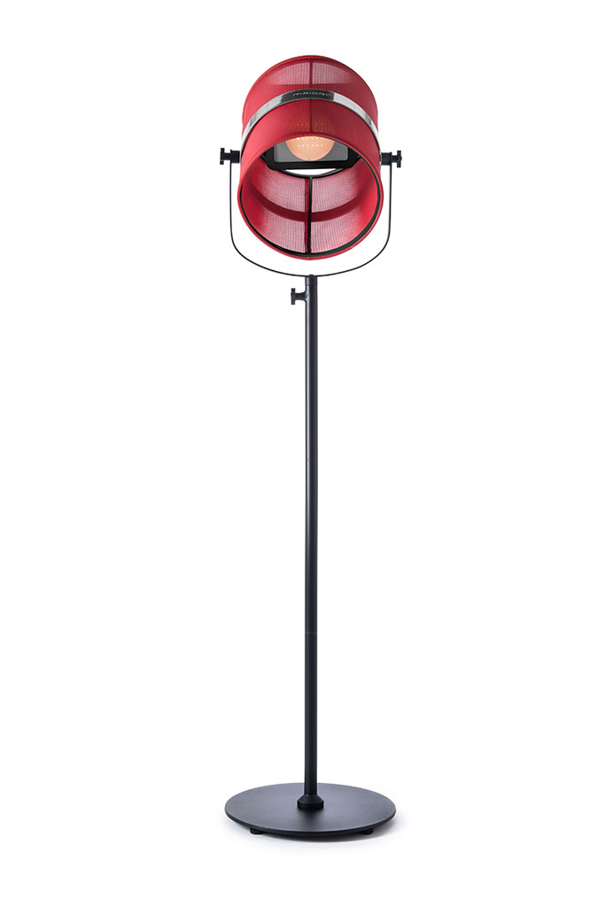 Lampe Paris  Maiori rouge