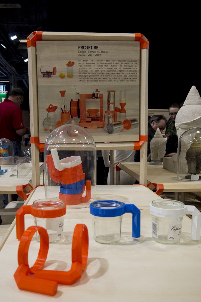 Maker Faire Paris 2015 -  Projet RE - Design Samuel N.Bernier - FabShop